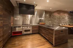 Kitchen Design Wood Wallpaper