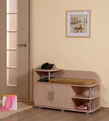 Cabinet in a small hallway photo