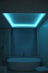 LED Photo Strip In The Bathroom