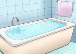 Photo of a bath for gacha life