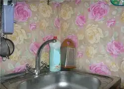 Кухню клеенкой фото