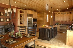 Kitchen blockhouse photo