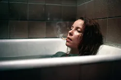 Girl from the bath photo