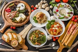 Italyan mətbəxinin fotoşəkilləri