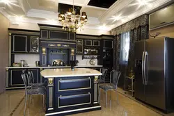 Rich kitchen interior