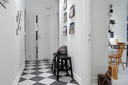 Черно Белая Прихожая Дизайн Фото