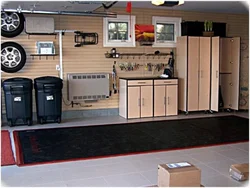 Garage design with kitchen
