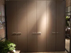 Handles on the hallway closet photo