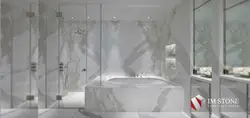 Ваннаның интерьеріндегі шыны