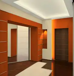To'q sariq koridorning ichki qismi