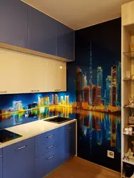 Kitchen sleeve on the wall photo