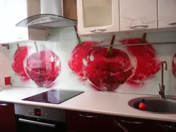 Кухня рукав на стене фото
