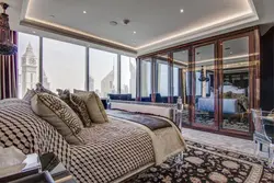 Bedroom interior in dubai