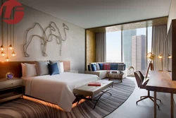 Bedroom interior in dubai