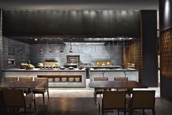 Kitchen like bar interior