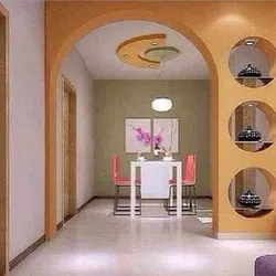Semi-arches for kitchen design