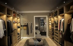 Lighting in the dressing room photo