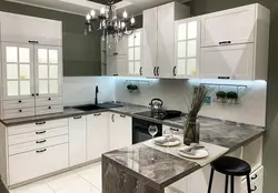 Oshxona newport oq fotosurat