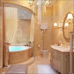 Қымбат ванна интерьері
