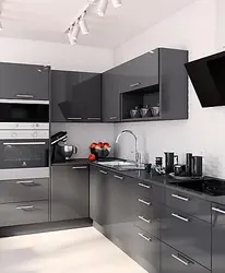 Кухня аша шэрая фота