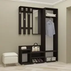Прихожие в цвете венге фото