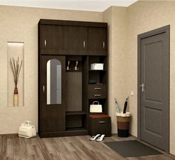 Hallways in wenge color photo