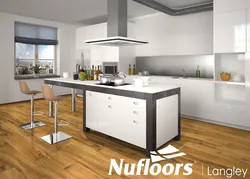 Kitchen design in the middle