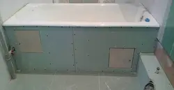Зашиваем ванну фото