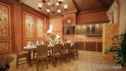 Khokhloma kitchen design