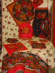 Xokhloma mətbəx dizaynı
