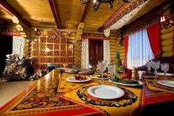 Xokhloma mətbəx dizaynı