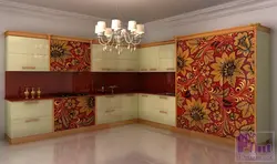 Khokhloma kitchen design