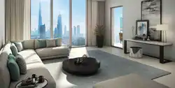 Dubaydakı qonaq otağı daxili fotoşəkil