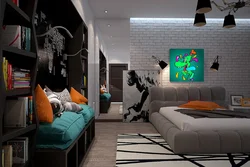 Gənc yataq otağı dizaynı