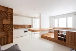 Kitchens with podium design