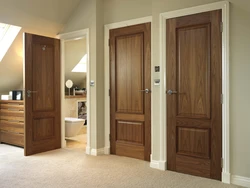 Different doors in the interior of one apartment